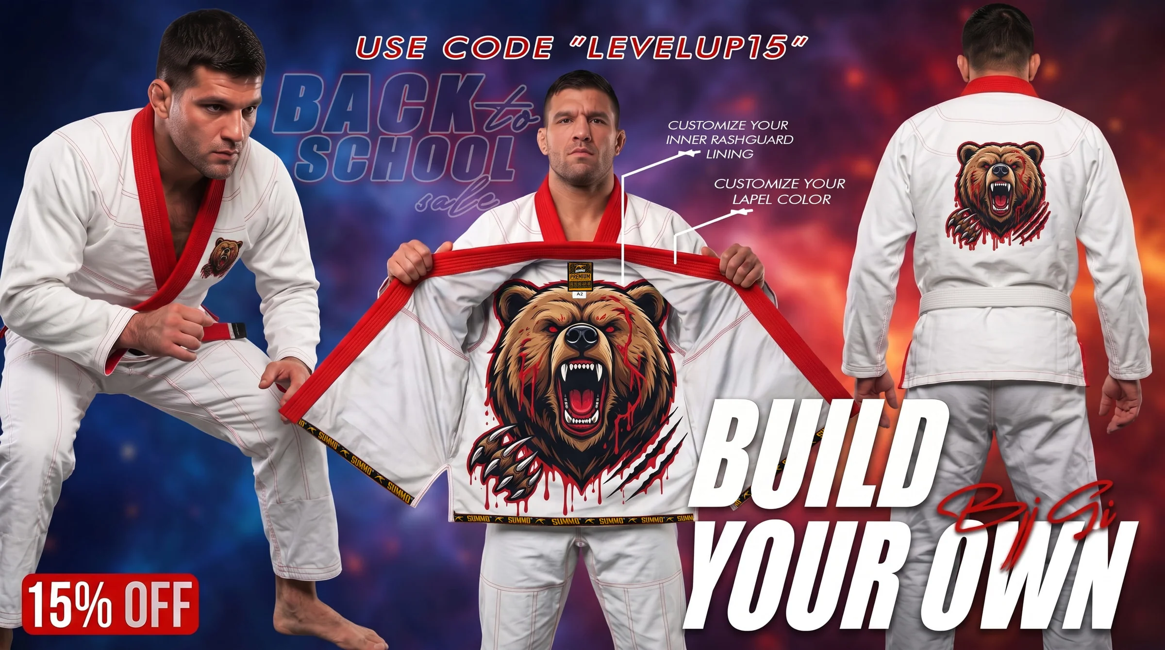 Custom BJJ Gear Without Limits